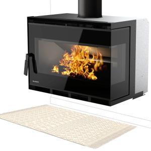 Starfire Ecopalex GTM80 L R N Thermofix Palazzetti Ενεργειακό Τζάκι Ξύλου